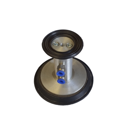 Ssawka aluminiowa kompletna  fi 125/65